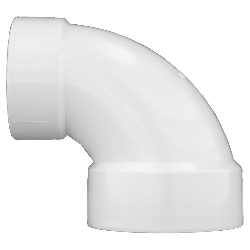 CHARLOTTE PIPE 3 × 4 DWV Closet Bend REDUCING HUB X HUB DWV (الصرف والنفايات والتهوية) (قطعة واحدة) - Image 5